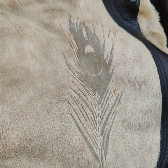 Anthropologie Goldenbleu saddlebag - Picture 2 of 11